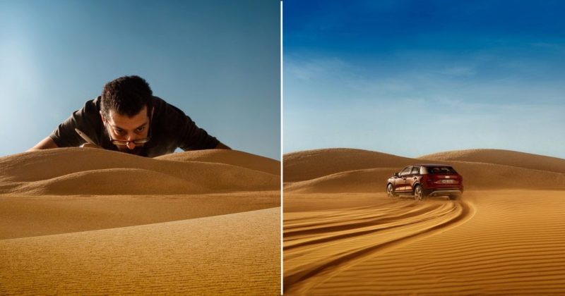 This Audi Ad Was Shot Using 1/43 Scale Models and a Homemade Desert