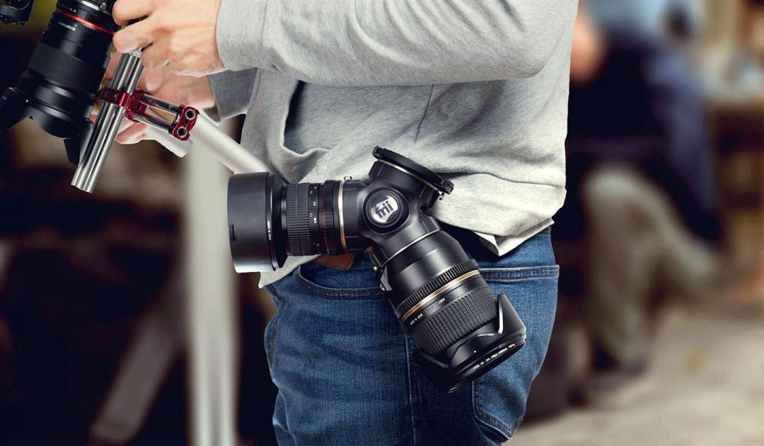 TriLens is a Triple Lens Holder You Wear on Your Belt